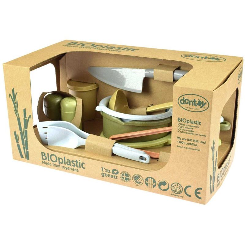 dantoy BIOplastic Küchenset, 11-tlg.