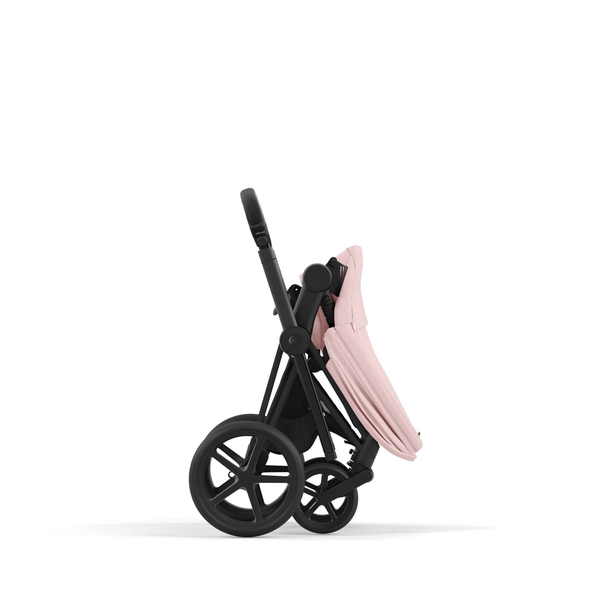 Cybex Priam 4 Kombi-Kinderwagen (Peach Pink / Matt Black)