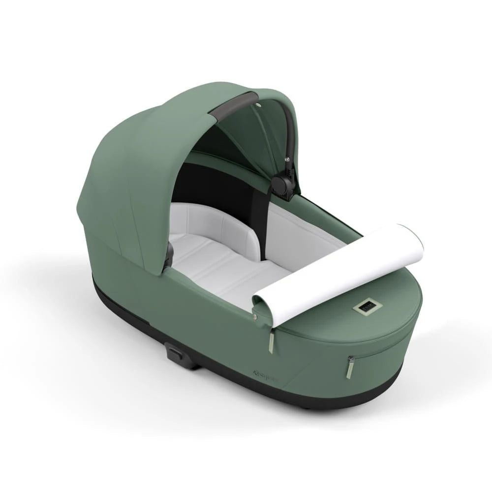 Cybex Priam 2in1 Kombi-Kinderwagen Chrome Black / Leaf Green