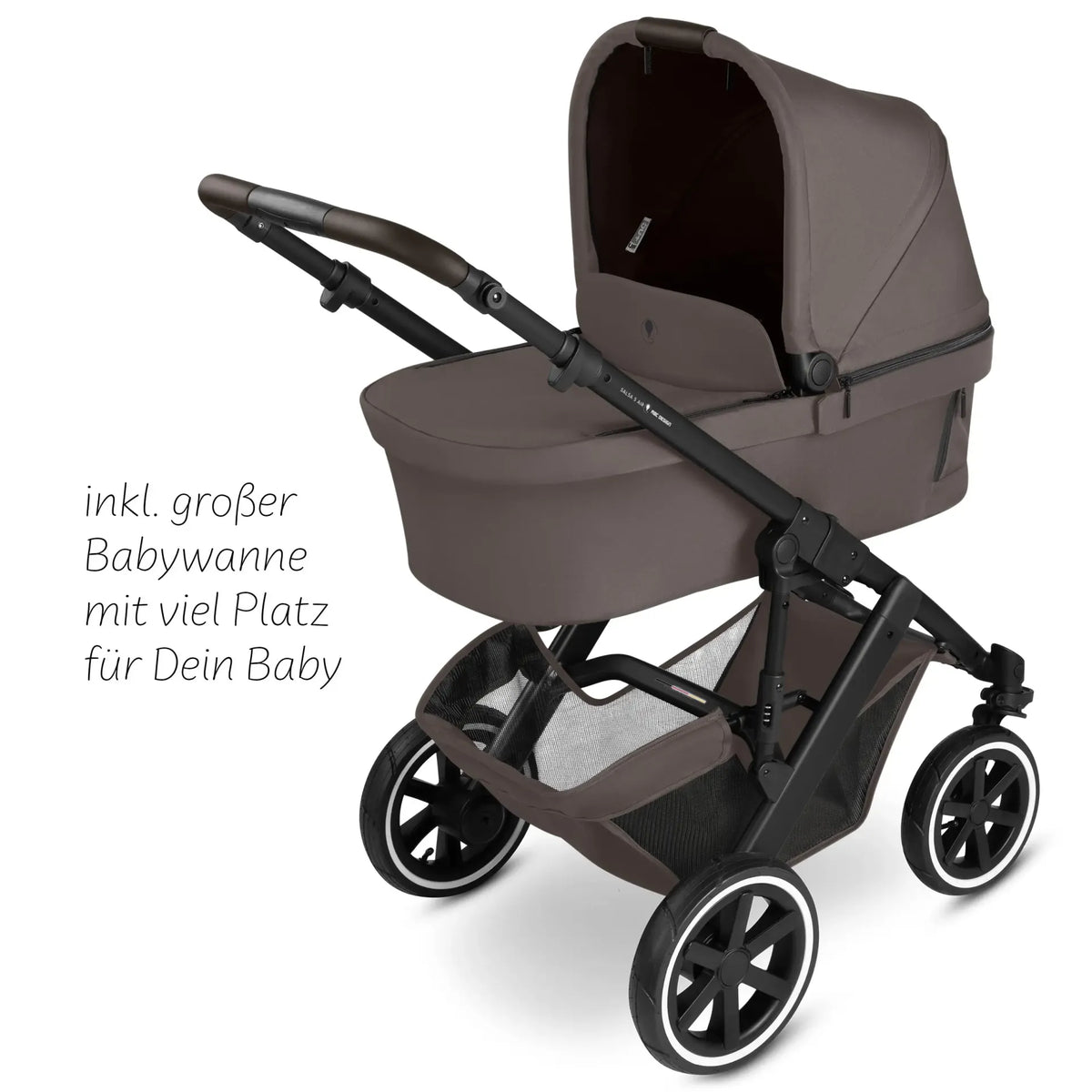 ABC Design Kombi-Kinderwagen SET Salsa 5 Air - Marron
