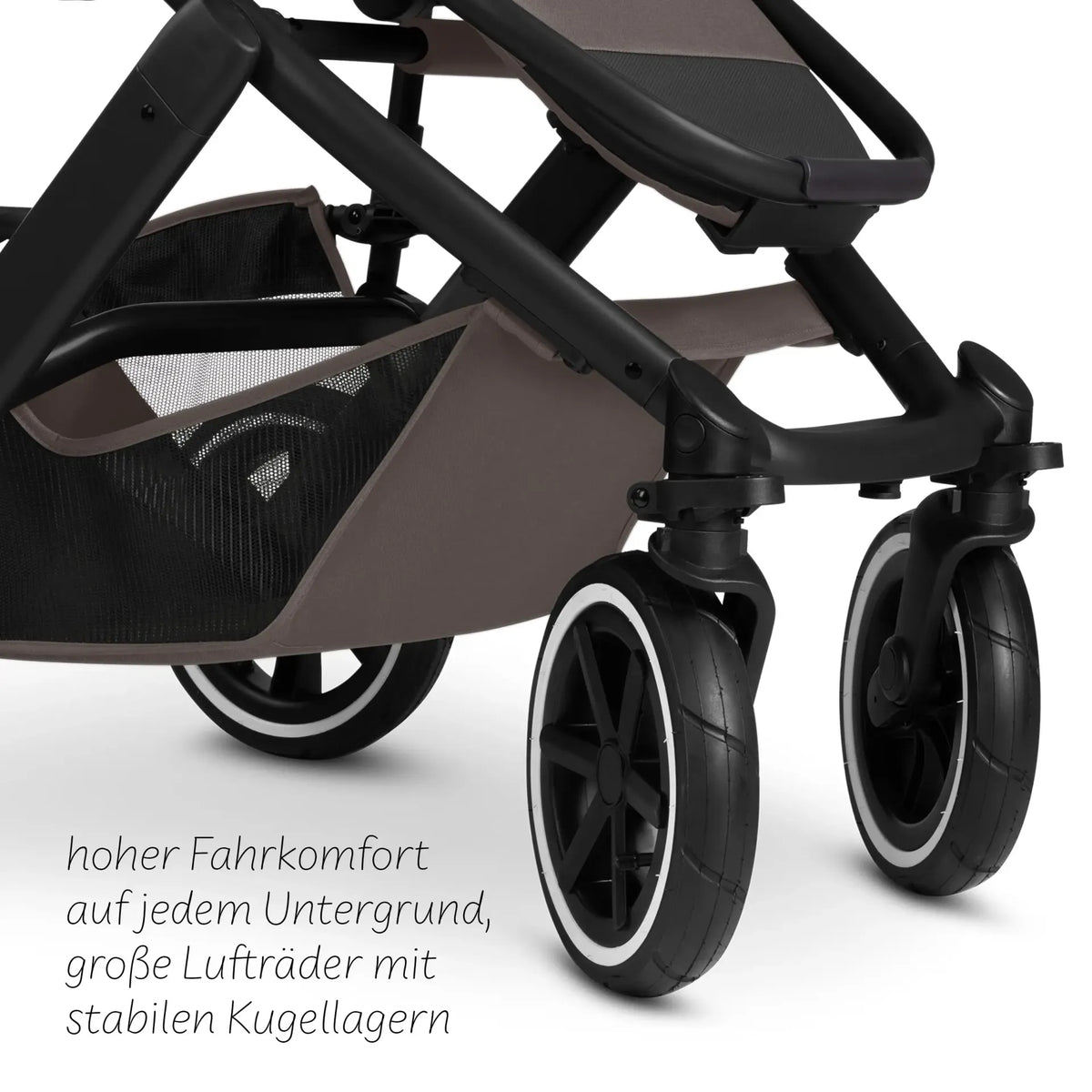 ABC Design Kombi-Kinderwagen SET Salsa 5 Air - Marron
