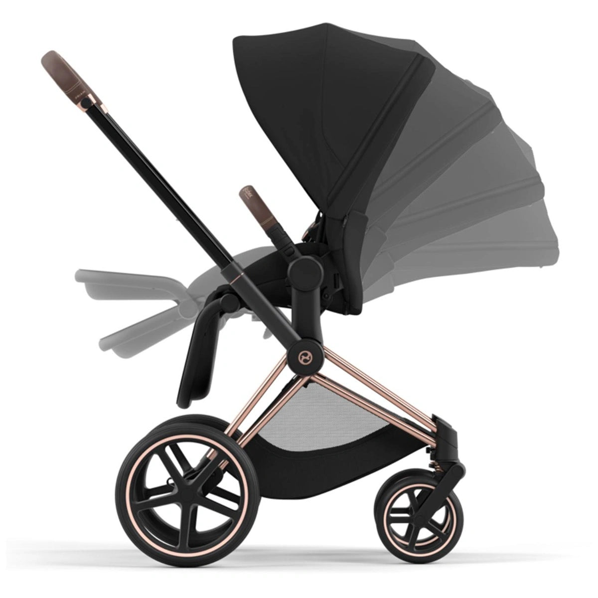 Cybex Priam 4 Rosegold / Sepia Black