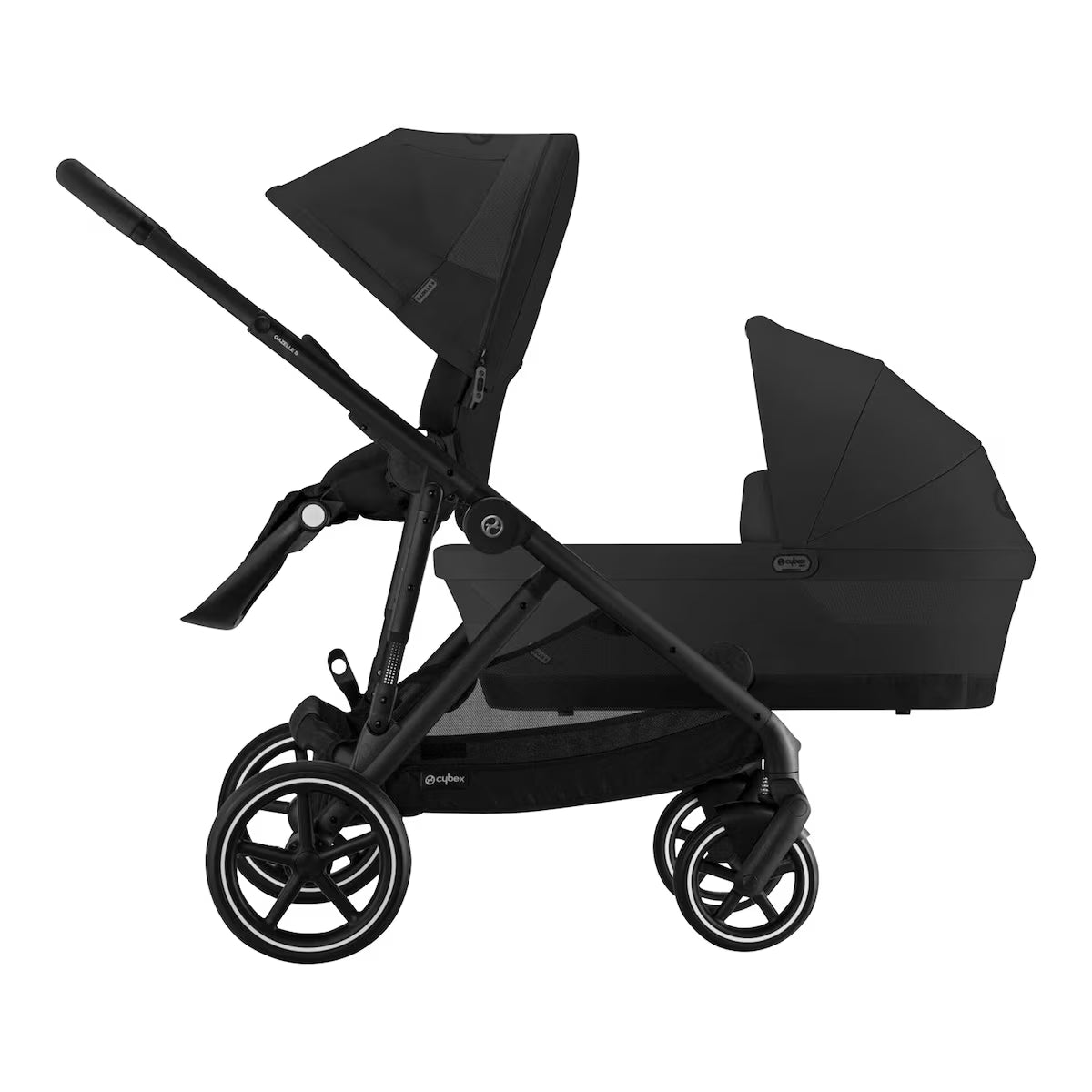 Cybex Gazelle S Kombi-Kinderwagen Moon Black