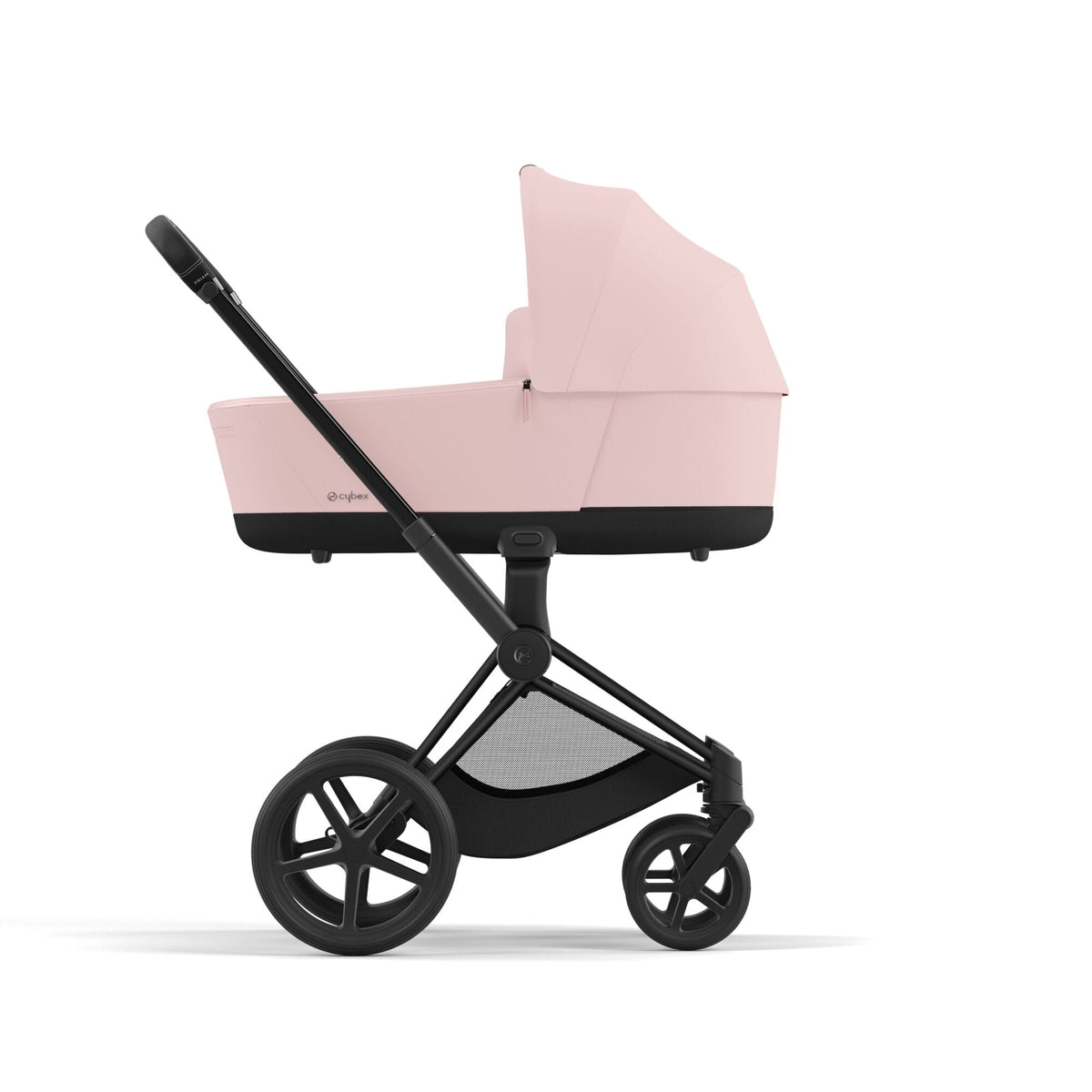 Cybex Priam 4 Kombi-Kinderwagen (Peach Pink / Matt Black)