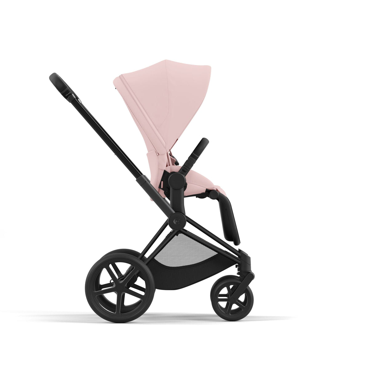 Cybex Priam 4 Kombi-Kinderwagen (Peach Pink / Matt Black)
