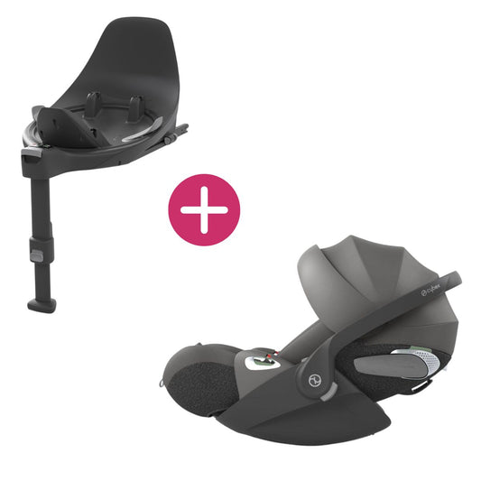 Cybex Cloud T Babyschale inkl. Base T Isofix-Station
