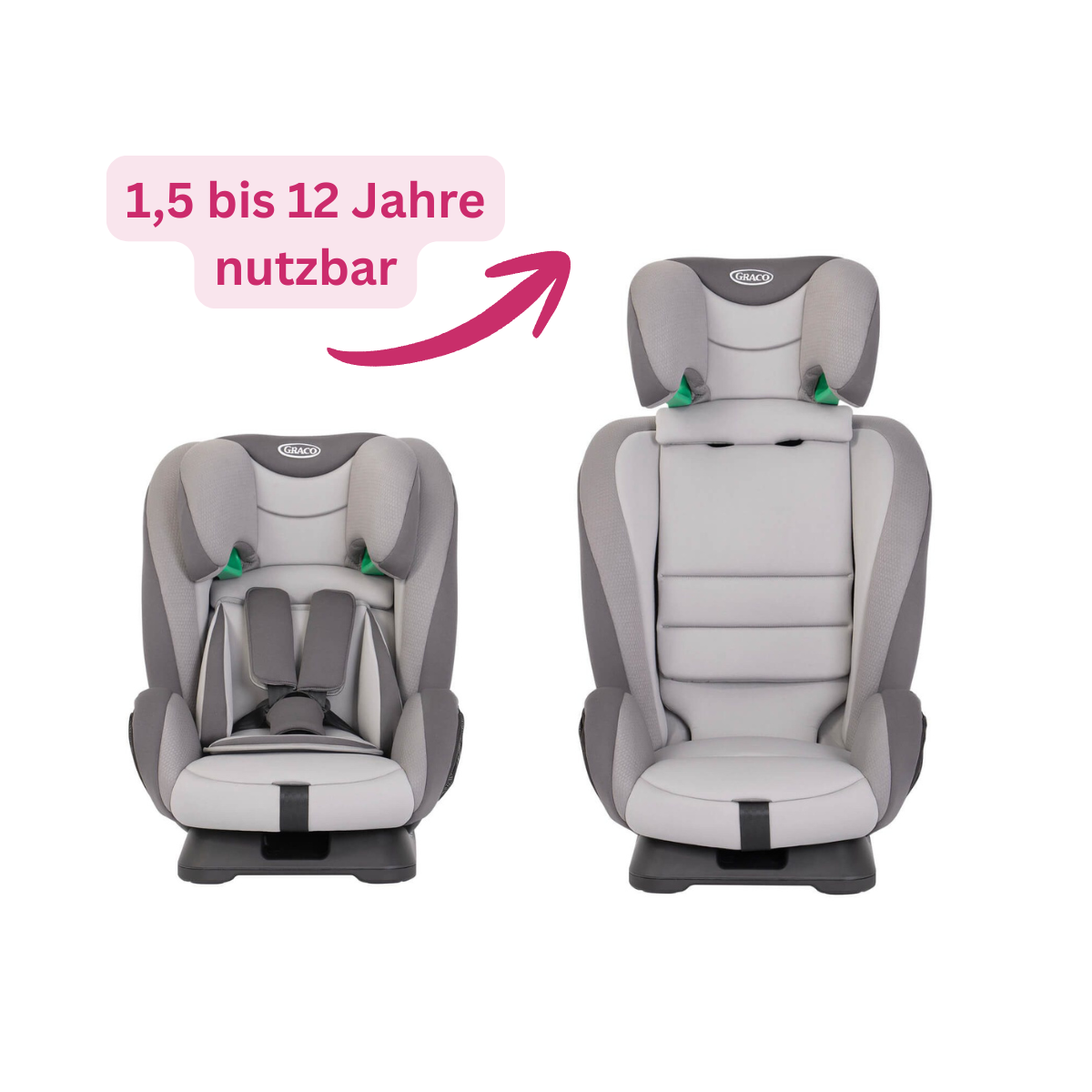 Graco Kindersitz FlexiGrow - Quartz