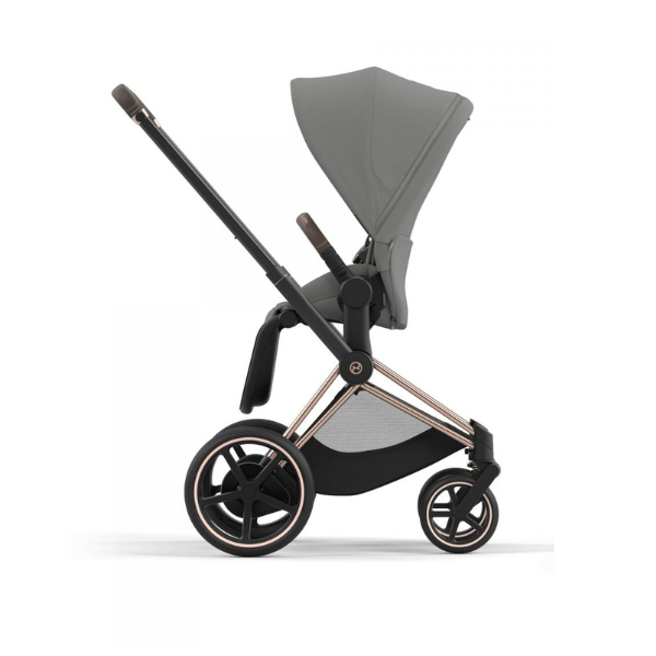 Cybex Priam 4 Mirage Grey Babywanne + Pearl Grey Seat Pack