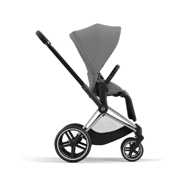 Cybex Priam 4 Mirage Grey Babywanne + Pearl Grey Seat Pack