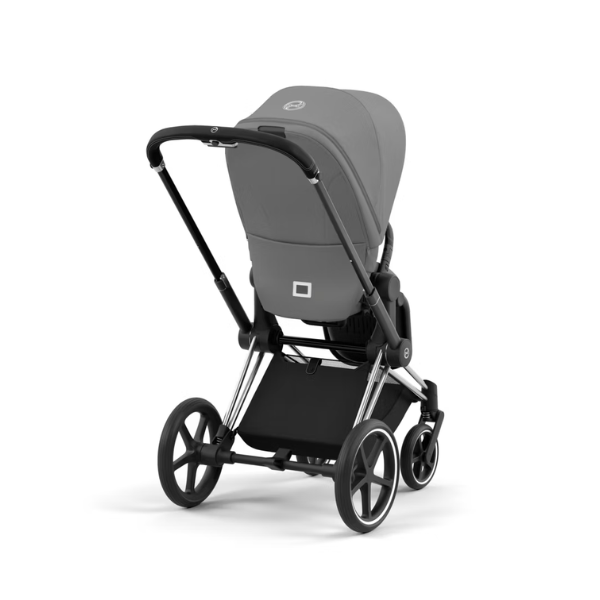 Cybex Priam 4 Mirage Grey Babywanne + Pearl Grey Seat Pack