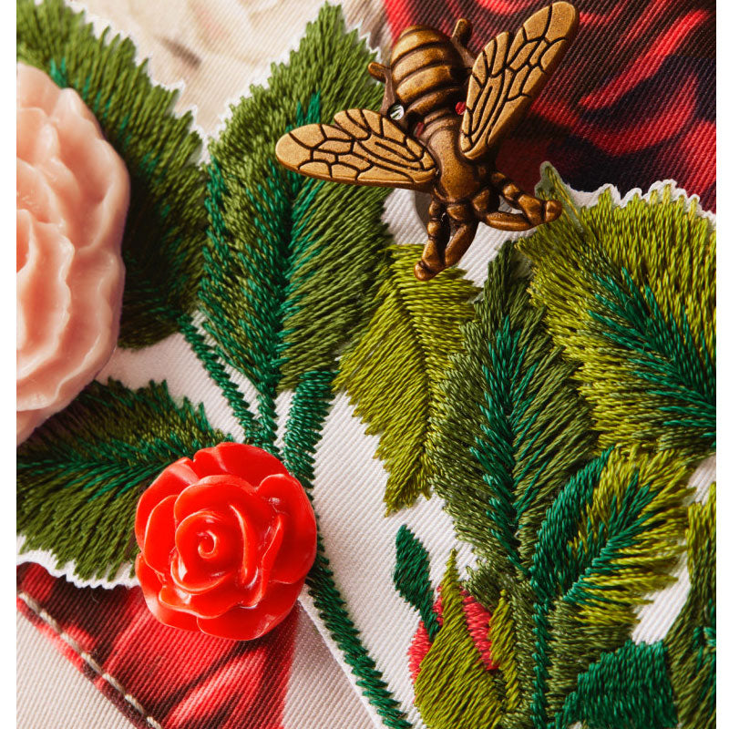 Cybex Priam 3.5 Spring Blossom Light / True Red + GRATIS Fußsack