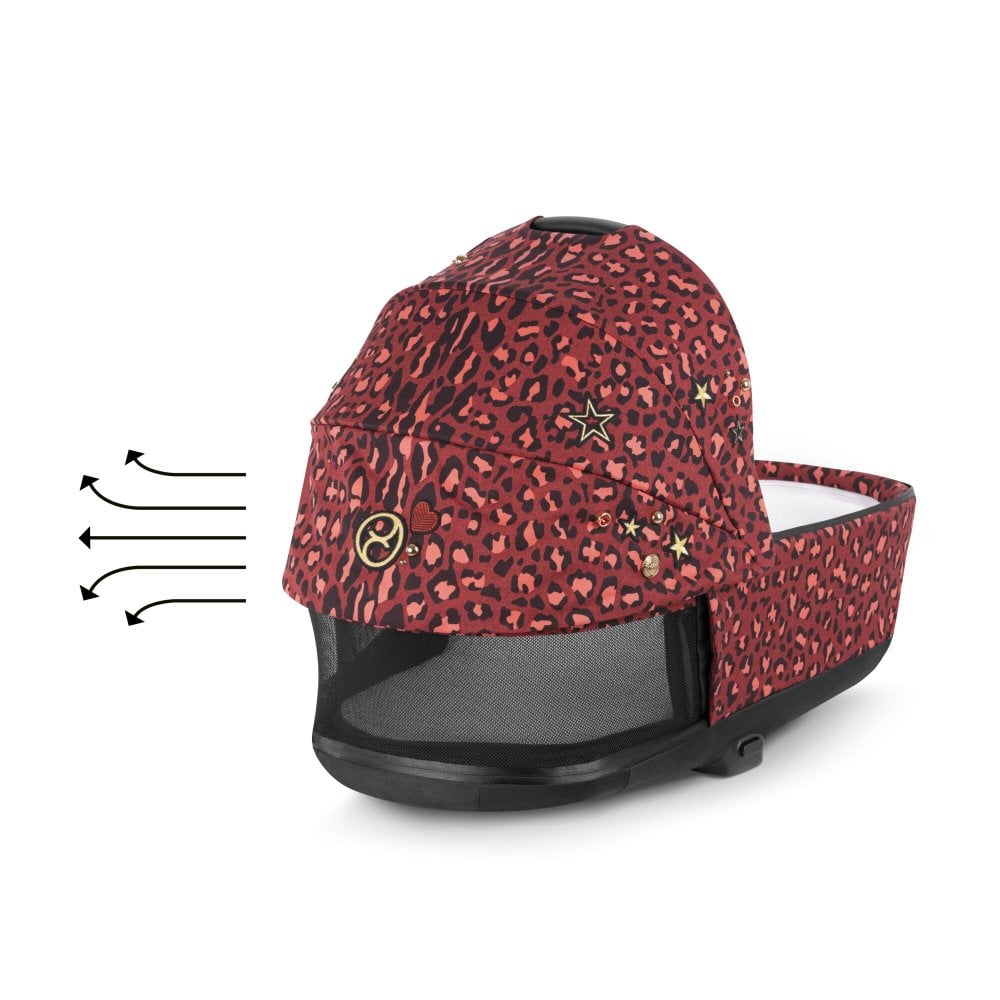 Cybex Priam Kombi-Kinderwagen Rockstar Edition + Fußsack