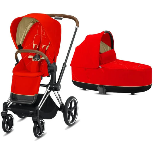 Cybex Priam 3.5 Autumn Gold / Chrome Brown + extra Zubehör