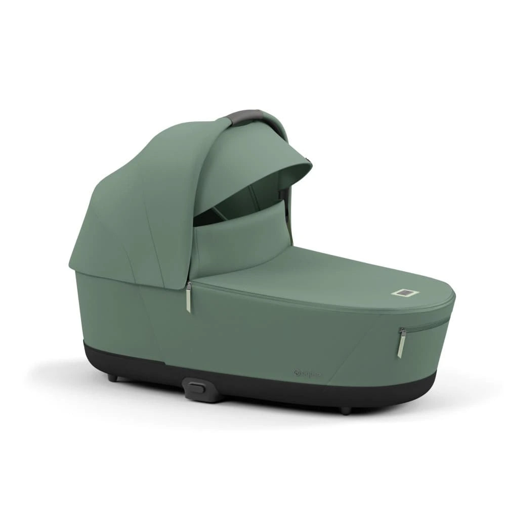 Cybex Priam 2in1 Kombi-Kinderwagen Chrome Black / Leaf Green